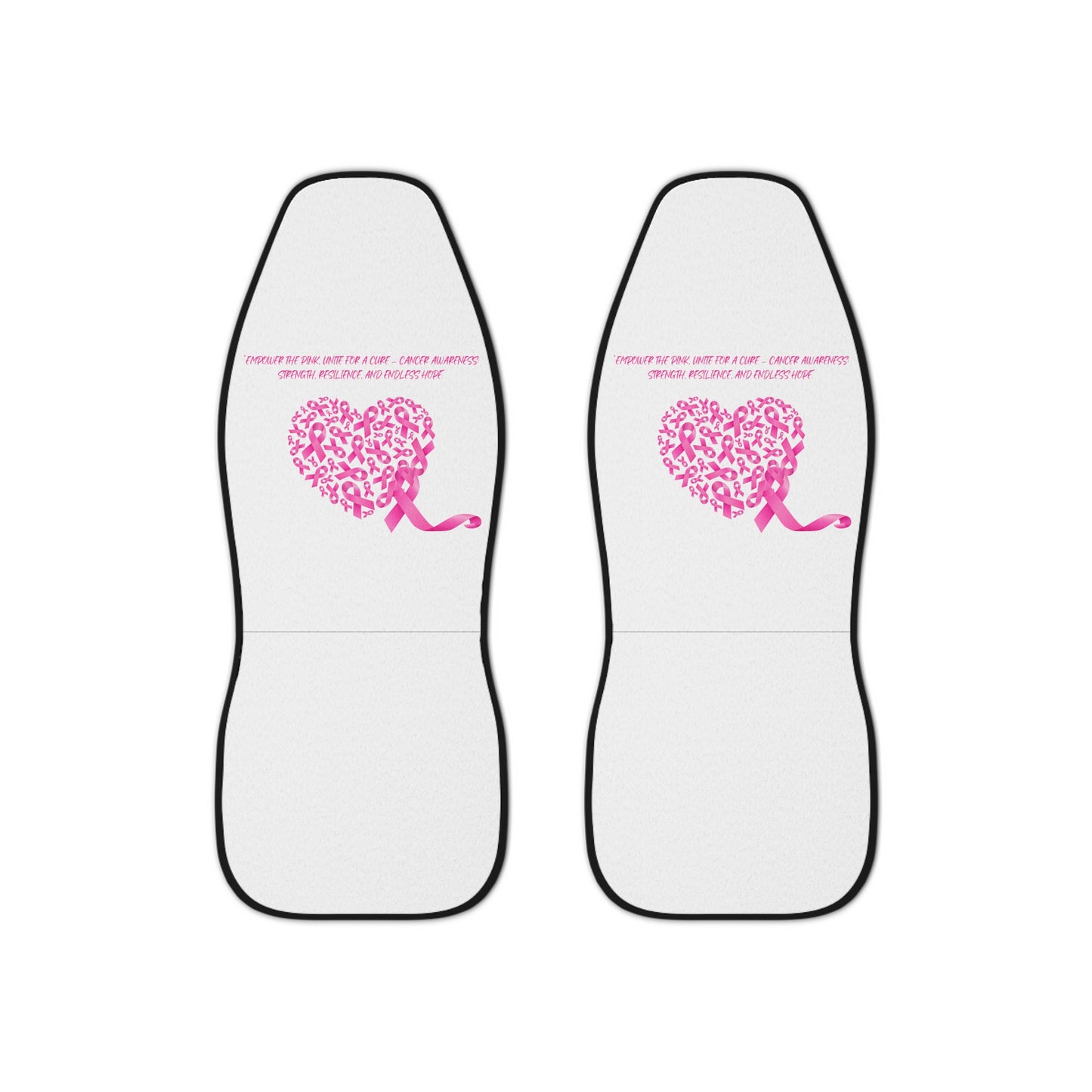 🎀 Cancer Awareness Car Seat Covers