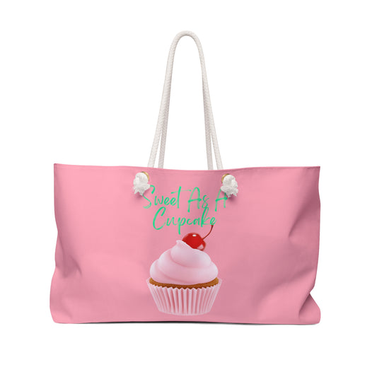 Sweet As a Cupcake Weekender Bag