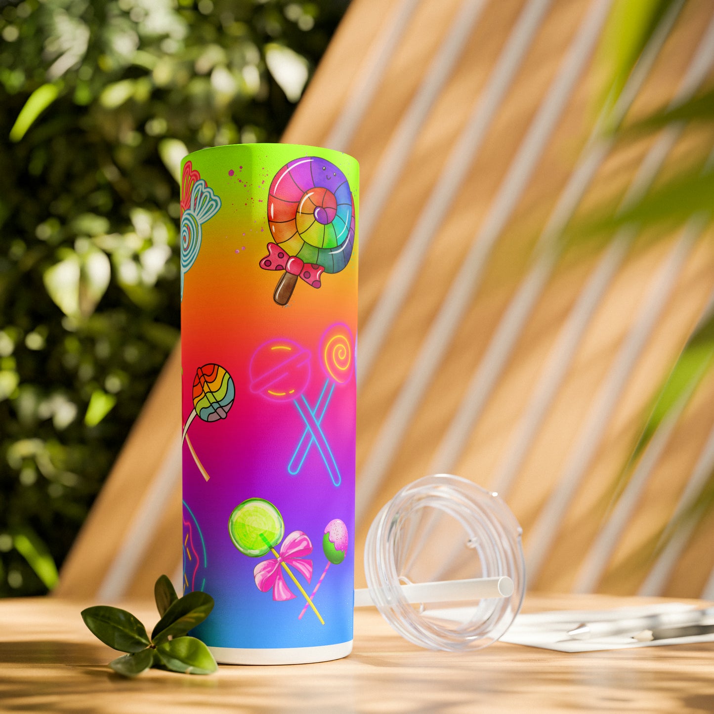 Kandy Kreamlicious Tumbler with Straw, 20oz