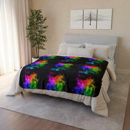 Rainbow Fire Blanket