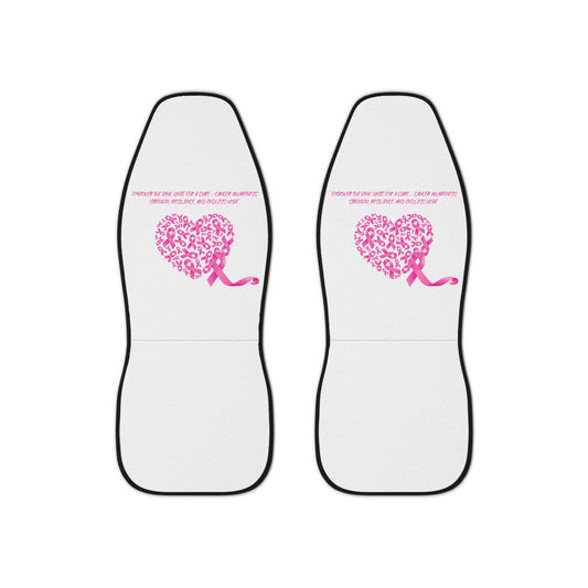 🎀 Cancer Awareness Car Seat Covers