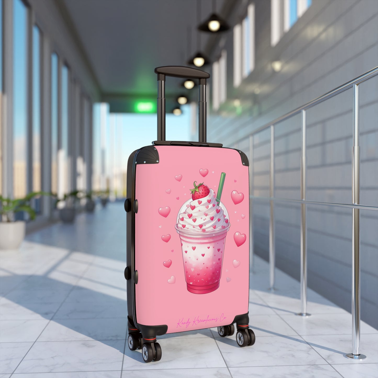 Stawberrylicious Latte Suitcase