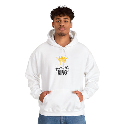 You're the King Hoodie – Crown Graphic Hooded Sweatshirt