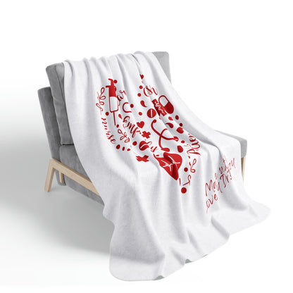 Nursing Heart Blanket