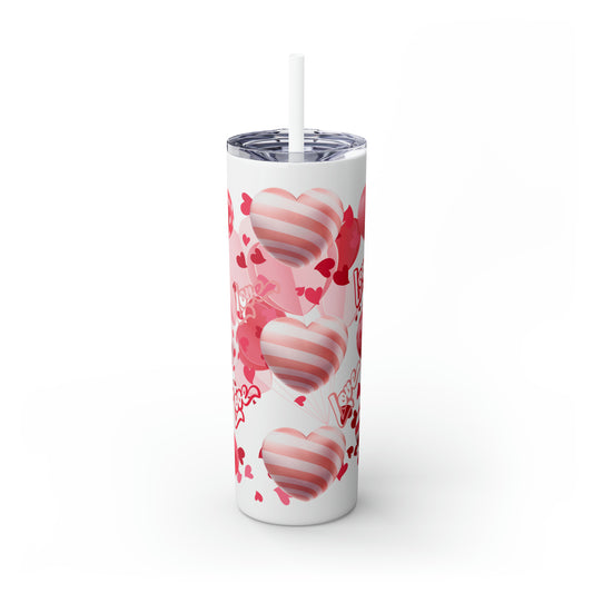 Yes To Love Tumbler with Straw, 20oz