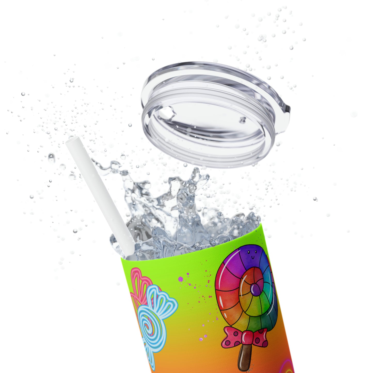 Kandy Kreamlicious Tumbler with Straw, 20oz