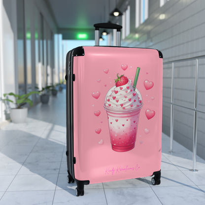 Stawberrylicious Latte Suitcase