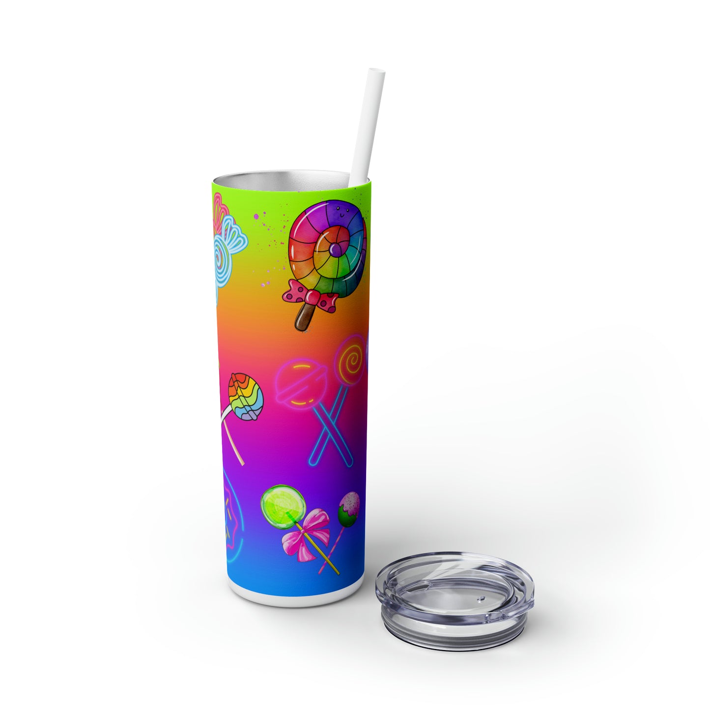 Kandy Kreamlicious Tumbler with Straw, 20oz